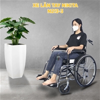 Xe lăn tay có bô vệ sinh Nikita N213-3
