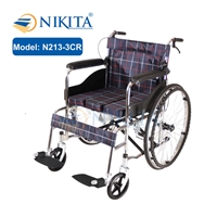 Xe lăn tay có bô vệ sinh Nikita N213-3